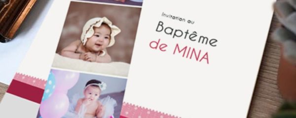 faire-part de baptême